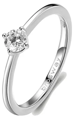 Produktbild von Fancy Infinite Weiß er Zirkonia Silberring FIW76 - Ringgrö ß e: 54 mm