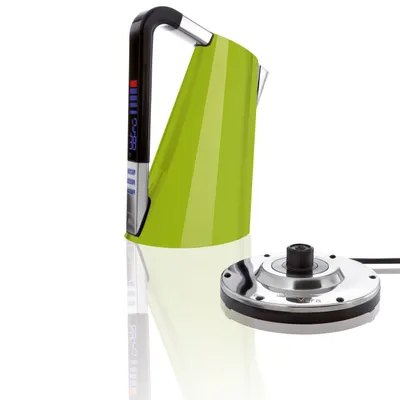 Produktbild von BUGATTI Wasserkocher 1,8 l Edelstahl Teekocher Kabellos Grün VERA