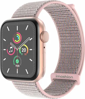Immagine prodotto di Watch Ultra - 49 mm, Watch Ultra 2 - 49 mm, Watch SE - 44 mm, Watch SE 2023 - 44 mm, Watch SE 2022 - 44 mm, Watch 9 - 45 mm, Watch 8 - 45 mm, Watch 7 - 45 mm, Watch 6 - 44 mm, Watch 5 - 44 mm, Watch 5 - 44 mm, Watch 4 - 44 mm, Watch 44 mm, Watch 42 mm, Watch 3 - 42 mm, Watch 2 - 42 mm, Watch 1 - 42 mm, Watch 1 - 42 mm, Watch 10 - 46 mm Cinturino: imoshion Nylonband 2.0