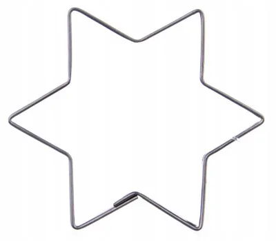 Obrázek produktu pro Orion Vykrajovátko na cukroví hvězda 4,6x4x1,5 cm nerezové