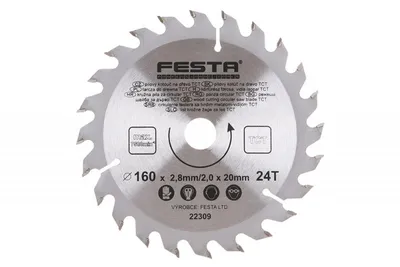 Produktbild von Kreissägeblatt für Holz TCT 160mm/2. 8/20/24