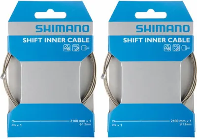Immagine prodotto di Cavo cambio SHIMANO 2x MTB/Road Acciaio inossidabile Acciaio inossidabile 2.100 mm