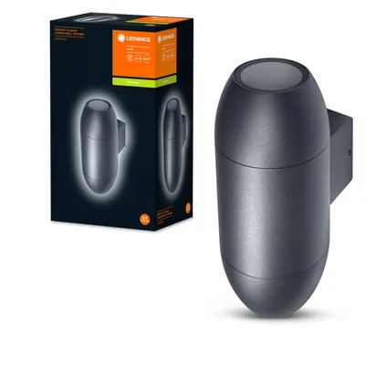 Productafbeelding van Ledvance Außenleuchte Wandlampe Endura Classic Cannon Dunkelgrau IP44 max. 35W GU10 ohne Leuchtmittel Up&Down