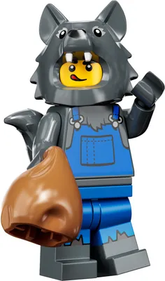 Produktbild von LEGO® Minifigures 71034 - Serie 23 - 08 - Wolfs-Kostüm