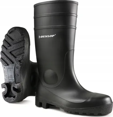 Produktbild von Stiefel Dunlop Protomastor,black,Gr.45