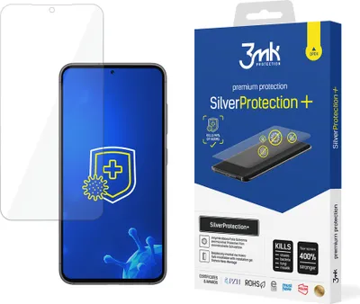 Produktbild von 3mk Display Antimikrobielle Schutzfolie SilverProtection+ für Samsung Galaxy S24 Plus 0,21mm Self-Heal