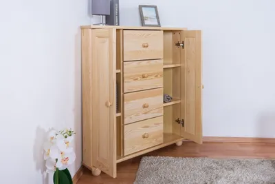 Produktbild von Kommode Kiefer Breite 90 cm