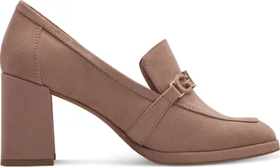 Produktbild von MARCO TOZZI Damen Pumps by GMK Trotteur Blockabsatz Zierspange 2-84402-42, Größe:39 EU, Farbe:Beige