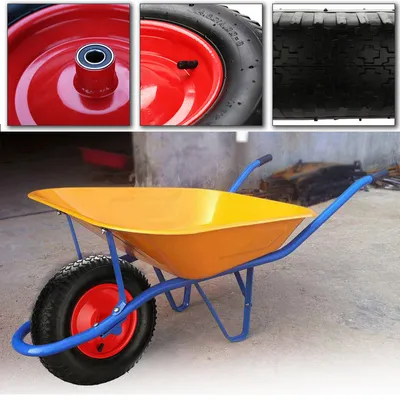 Produktbild von Jopassy Ersatzrad Schubkarrenzubehör Schubkarren Vollgummi Luft Reifen Gartenkarre Schubkarre 4.80 4.00-8