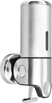 Produktbild von Wandseifenspender 1 Stück, Manueller Flüssigseifenspender 500 Ml, Silber Für Küche Und Bad