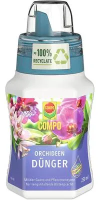 Produktbild von Orchideendünger COMPO 250 ml mit mildem Guano und Pflanzenenzymen
