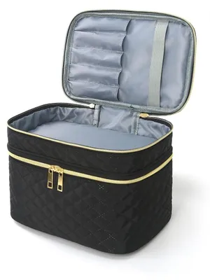Immagine prodotto di Borsa cosmetica a due scomparti, colore nero