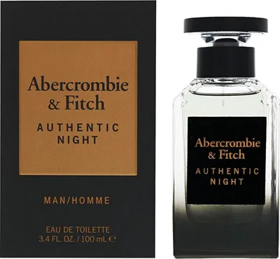 Obrázek produktu pro Abercrombie & Fitch Authentic Night Man toaletní voda pro muže 30 ml