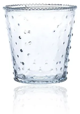 Produktbild von Teelichthalter, Windlicht SECRETS GARDEN H. 13cm D. 13,5cm Glas Sandra Rich WA