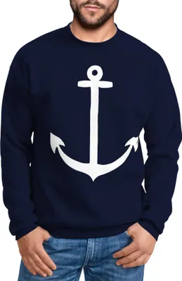 Produktbild von Sweatshirt Herren Anker Anchor Rundhalspullover Pullover Moonworks® navy XL