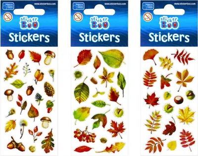 Image de Autocollant automne Boo