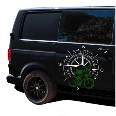Produktbild von Kompas-Foliesticker für Auto und Wohnwagen