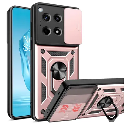 Produktbild von Techsuit Camshield Back Cover Hülle für OnePlus 12R - Roségold