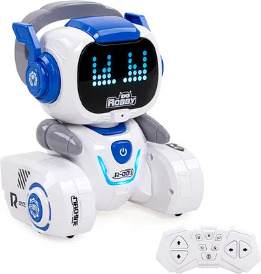 Obrázok produktu pre Robotická hračka pre deti, dobíjateľný diaľkovo ovládaný robot, inteligentný spoločník a učiteľ s hlasovým ovládaním a dotykovým senzorom, spev, tanec a programovanie, darčeky pre chlapcov a dievčatá