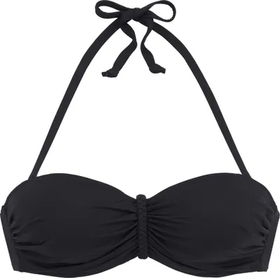 Produktbild von Buffalo Bügel-Bandeau-Bikini-Top Happy schwarz Größe 40 Cup C
