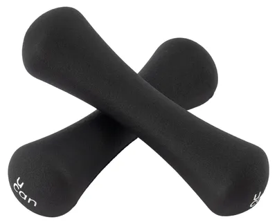 Obrázek produktu pro Sada neoprenových postrojů - 1 kg na jeden postroj - Protiskluzová povrchová úprava - Černá barva