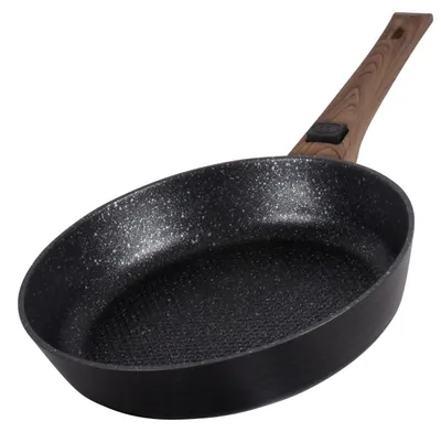 Produktbild von Durandal Legende PANLEGEND24 Bratpfanne, 24 cm max. Durchmesser, Induktionsherd-geeignet, Antihaftbeschichtung, abnehmbarer Griff
