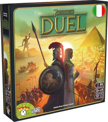 Obrázok produktu pre Asmodee 7 Wonders Duel, Akékoľvek pohlavie, 10 rok / roky
