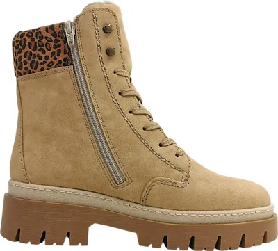 Imagen del producto de Zapatos de cordones para mujer Rieker, color beige, estilo casual