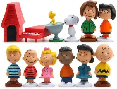 Obrázek produktu pro Sada figurek SNOOPY 12 kusů.
