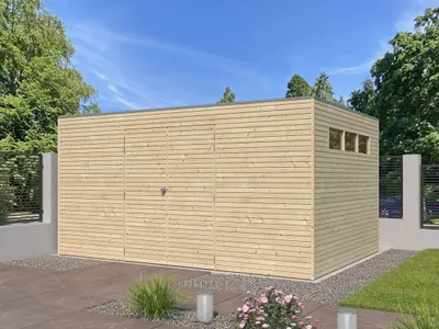 Produktbild von Gartenhaus Modell QB-Line 12,60 m²