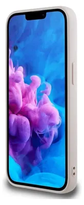 Obrázok produktu pre Guess 4G Ring Classic Logo MagSafe kryt na iPhone 16e – ružový