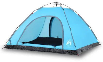 Produktbild von vidaXL Campingzelt 5 Personen Blau Quick Release