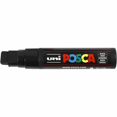 Produktbild von POSCA Marker UNI PC-17K schwarz