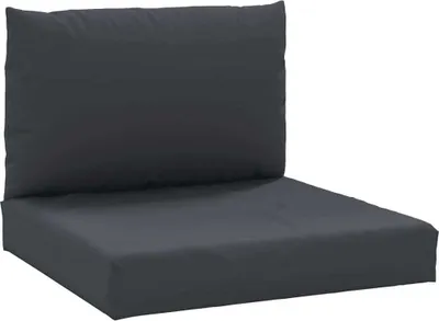 Immagine prodotto di vidaXL Cuscino per pallet 2 pezzi in tessuto Oxford nero