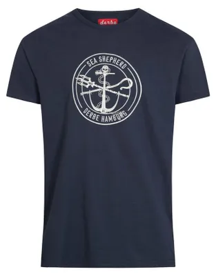 Produktbild von DERBE HAMBURG JF BARSCH MONO GOTS Herren T-Shirt Sea Shepherd