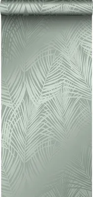 Immagine prodotto di Origin Wallcoverings carta da parati foglie di palma verde grigiastro 53 cm x 10.05 m