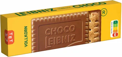 Produktbild von Leibniz Choko Vollkornkeks Knusprig mit Vollmilchschokolade 125g