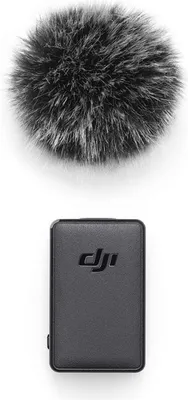 Produktbild von DJI Wireless Microphone Transmitter, Kontakt-Mikrofon, 50 - 20000 Hz, Kabellos, 3,5 mm (1/8"), Schwarz, Akku