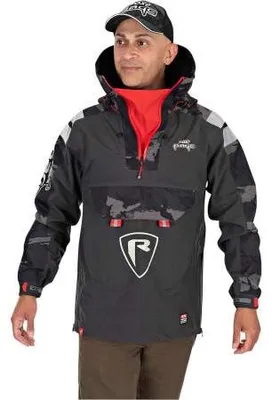 Productafbeelding van Fox Rage drielaags fleecejas voor heren (zwart/camouflage), maat XL
