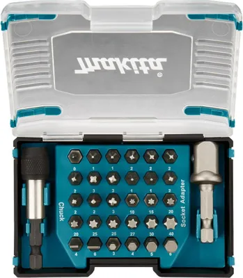 Produktbild von Makita D-65084 Schraubendrehersatz und Rücklaufsatz 32-tlg, (D-65084) Mark