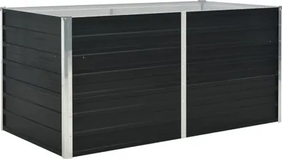 Produktbild von Hochbeet Anthrazit 160 x 80 x 77 cm Verzinkter Stahl