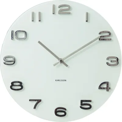 Produktbild von Karlsson - Wanduhr Vintage - Weiß - Ø35cm