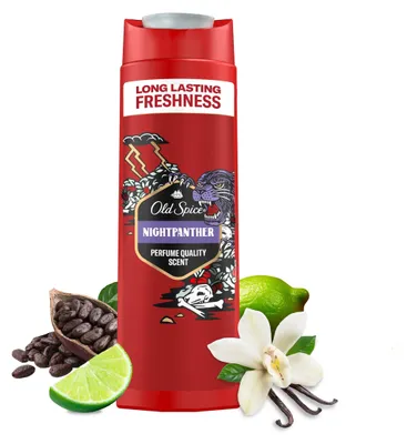 Productafbeelding van OLD SPICE Nightpanther Douchegel 3-in-1, 400 ml