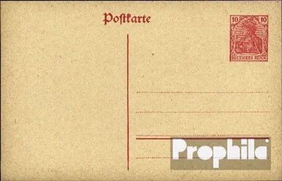 Produktbild von Belege Ganzsachen Deutsches Reich 1916 P107I Amtliche Postkarte mit Zusatzfrankatur  Germania