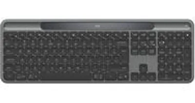 Image de Logitech Signature Slim Solar+ K980, sans fil, RF sans fil + Bluetooth, QWERTY, graphite