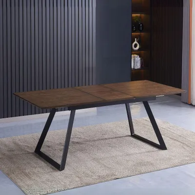 Immagine prodotto di Tavolo allungabile Shelton colore noce 160x90x76H