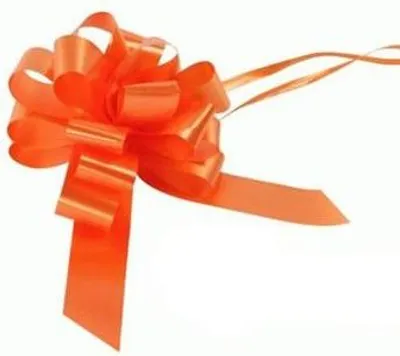 Immagine prodotto di Nastri, fiocchi, 5 cm, 10 pezzi, arancione