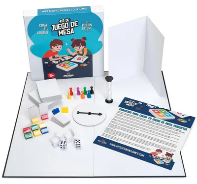 Immagine prodotto di Apostrophe Games: Crea il tuo gioco da tavolo, Edizione Deluxe, Kit per il fai-da-te