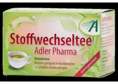 Produktbild von Adler Stoffwechseltee Filterbeutel 20 St