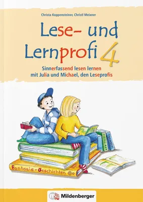 Produktbild von Lese- und Lernprofi 4 - Schülerarbeitsheft - silbierte Ausgabe